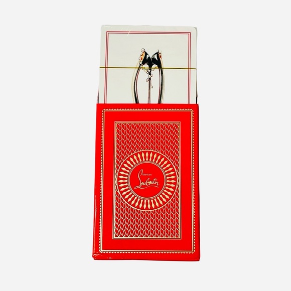 CHRISTIAN LOUBOUTIN LIMITED EDITION PLAYING CARD - Case Included - Picture 7 of 9